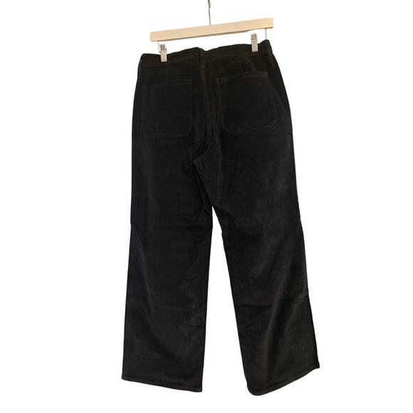 J. Crew Sailor slim-wide pant in stretch corduroy black size 29 - Picture 4 of 5